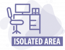 Isolated area